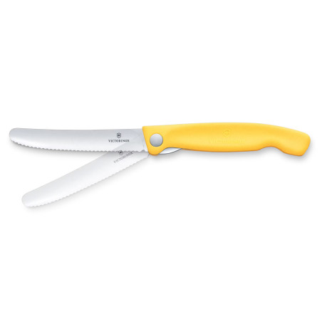Cutit Pliabil Victorinox Bucatarie / Camping, Lama Zimzata 11cm, 6.7838.FC1